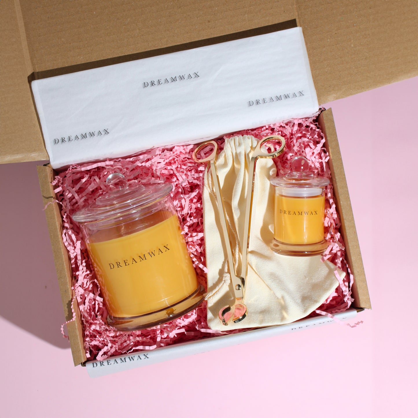 Vanilla Caramel Classic Candle Bundle Gift Set