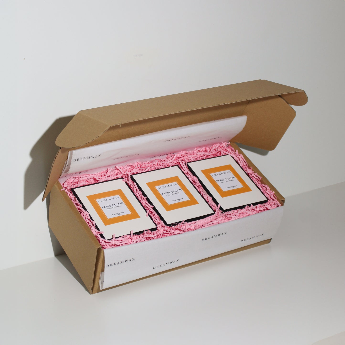 Vanilla Caramel Lover Candle Trio Bundle Gift Set