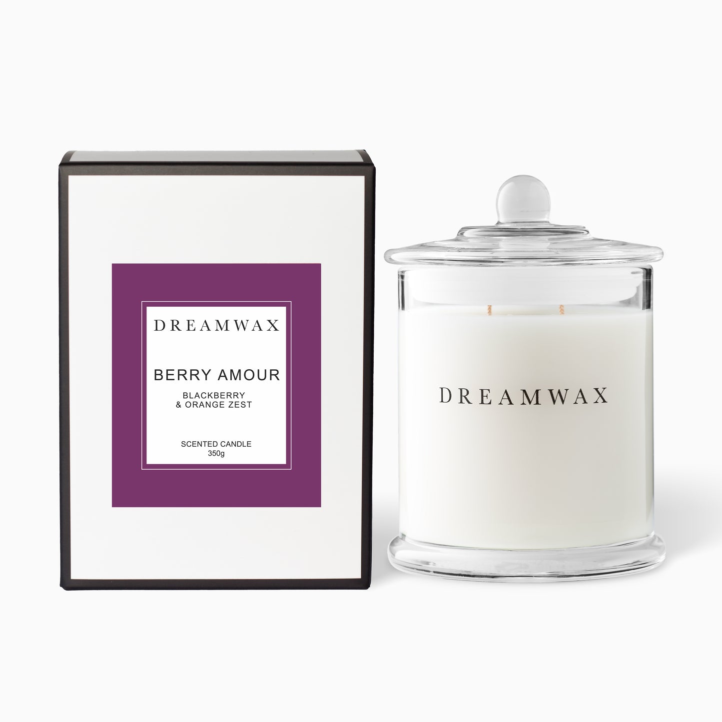 Blackberry & Orange Zest Scented Candle
