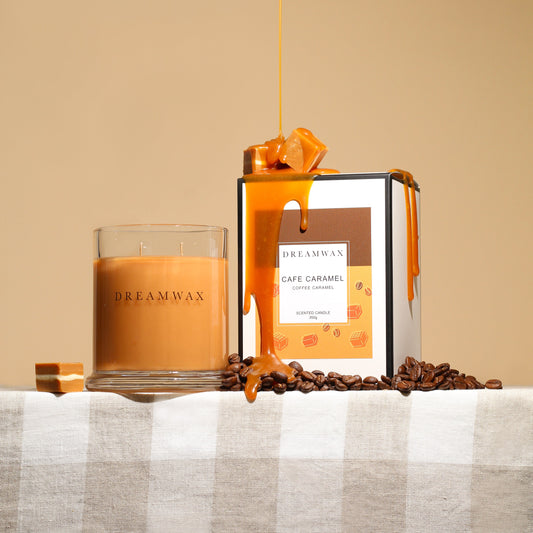 Coffee Caramel Scented Candle