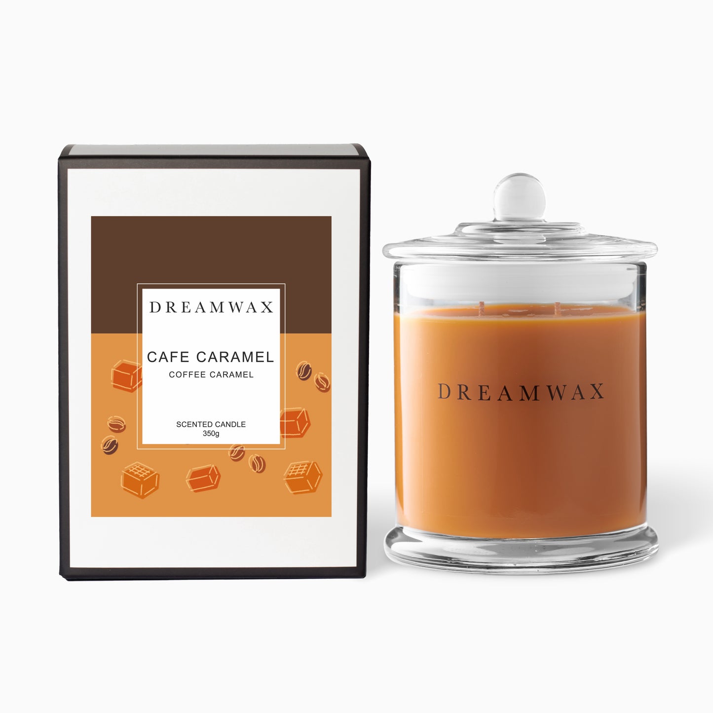Coffee Caramel Scented Candle