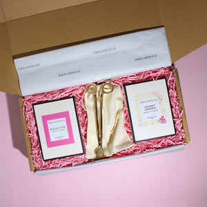 Saffron & Jasmine and Oakmoss & Freesia Deluxe Candle Duo Bundle Gift Set