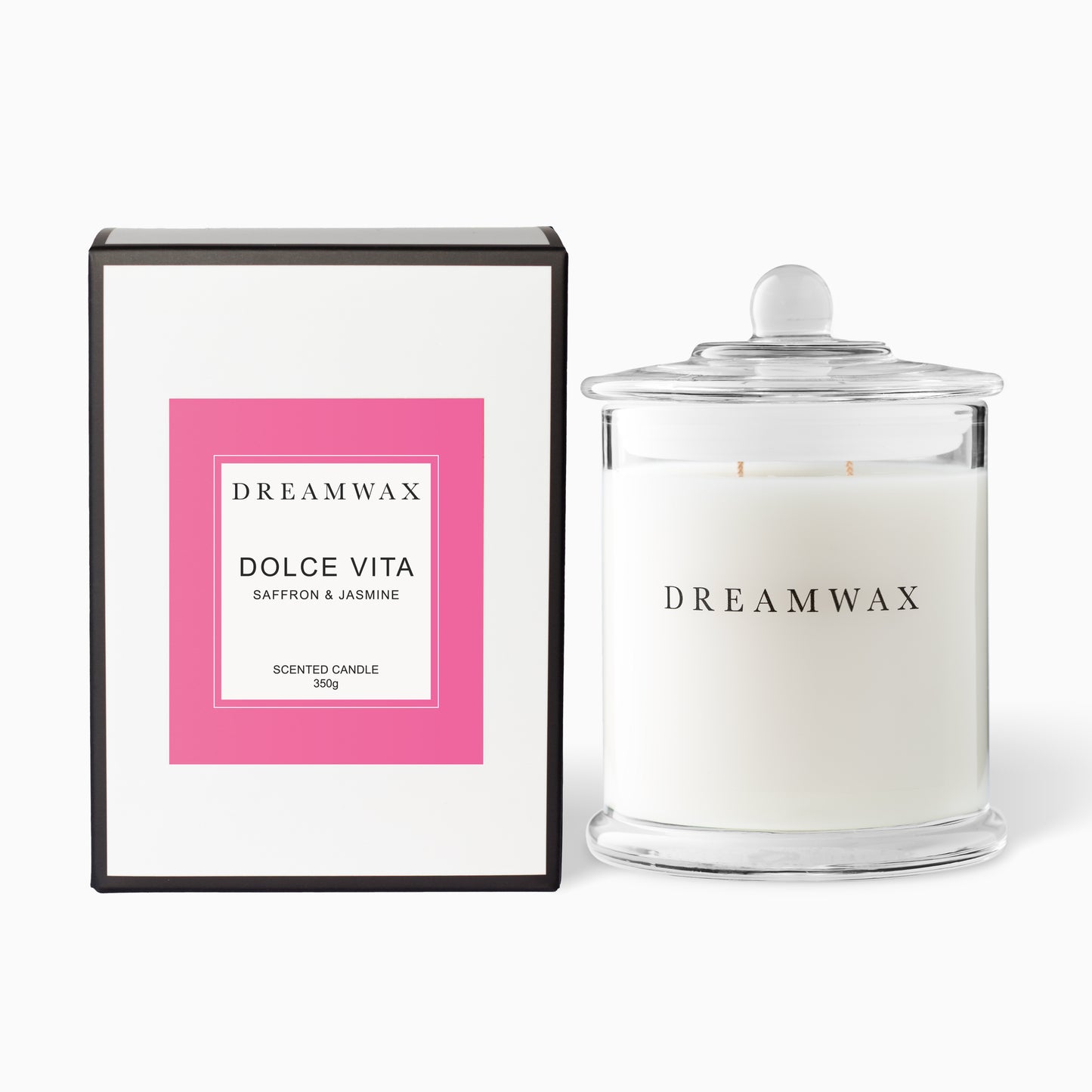 Saffron & Jasmine Scented Candle
